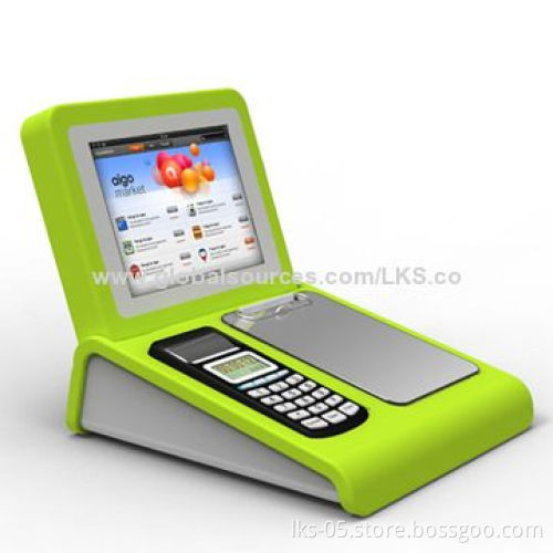 Mini ATM machine kiosk with POS machine payment function